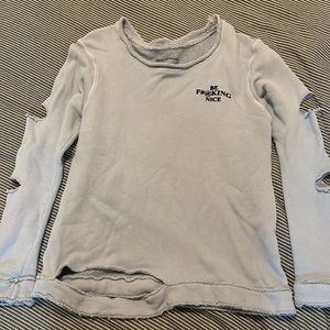 Baby Blue Sweatshirt